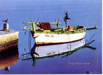 ドックスケープ Painting - yxf0259d 印象派 海景 海洋